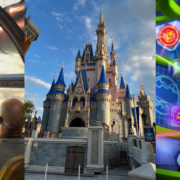 disney castle and new rides