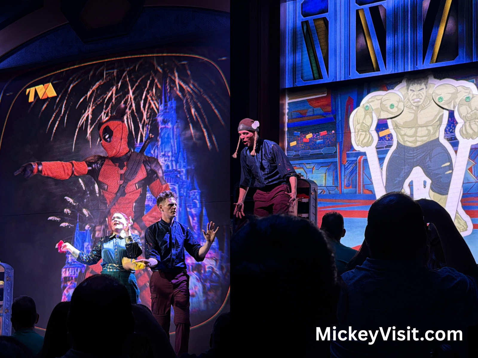 marvel show onboard disney destiny cruise ship