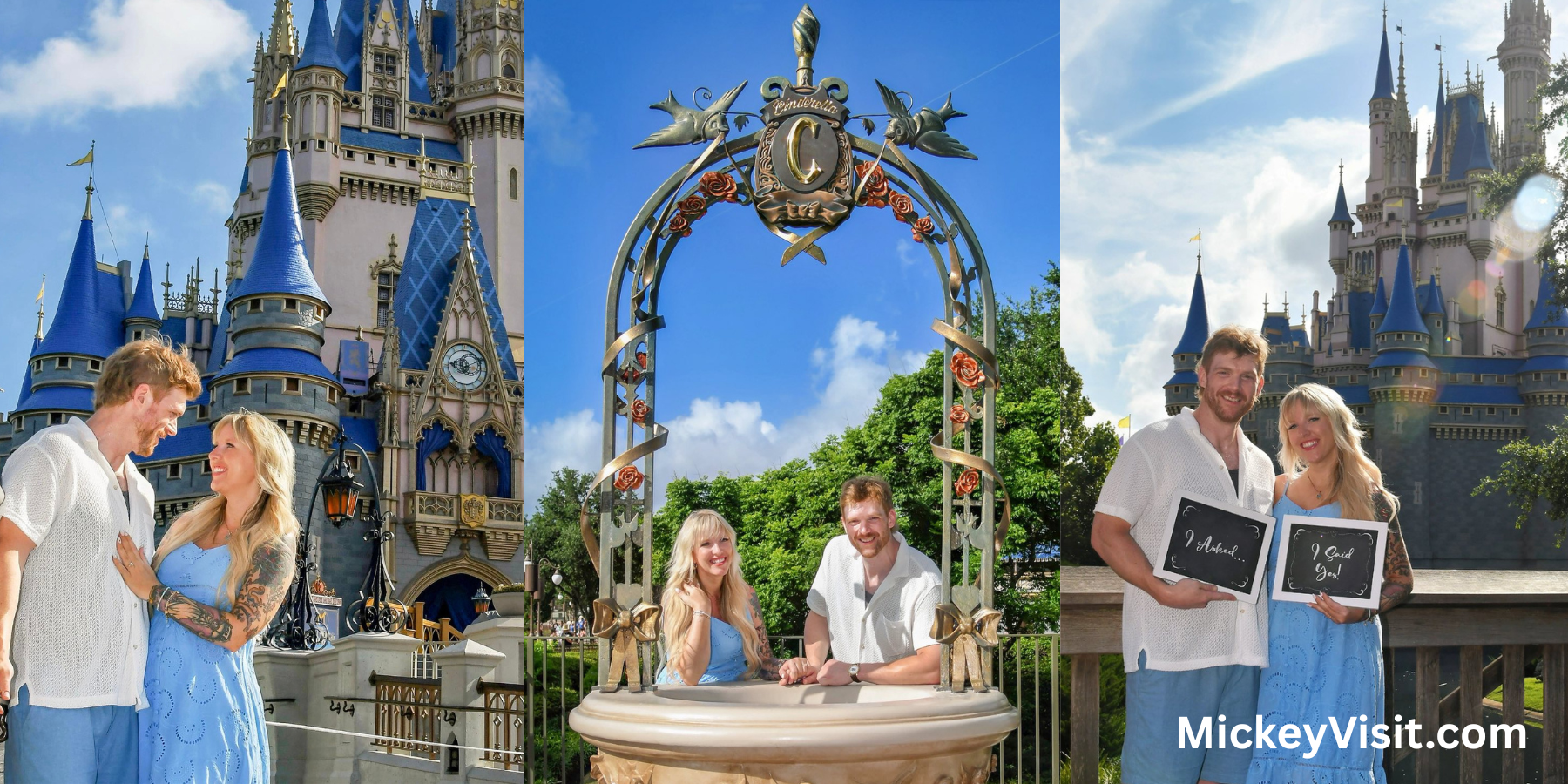 Disney wedding castle