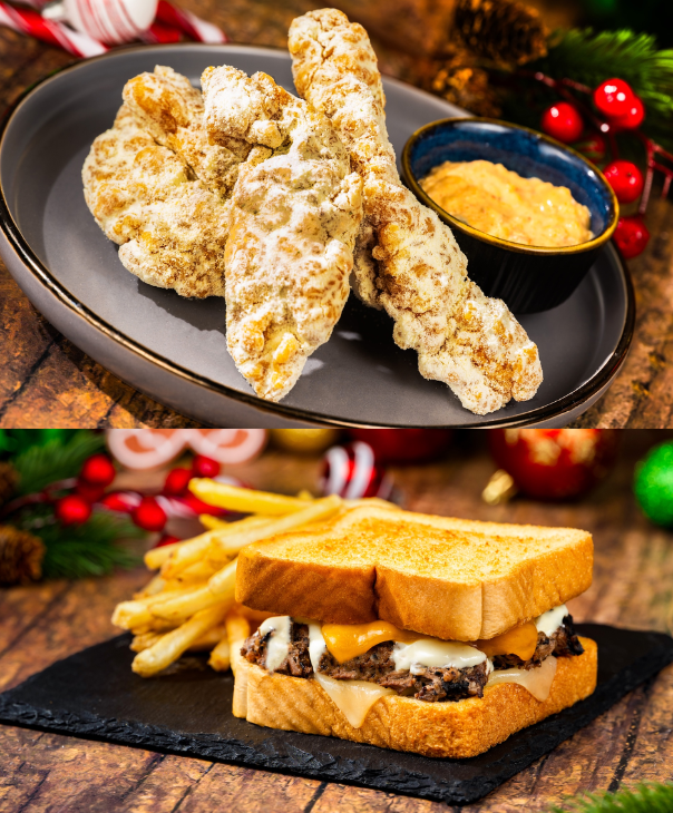 Cosmic Ray’s Starlight Café foods Mickey’s Very Merry Christmas Party