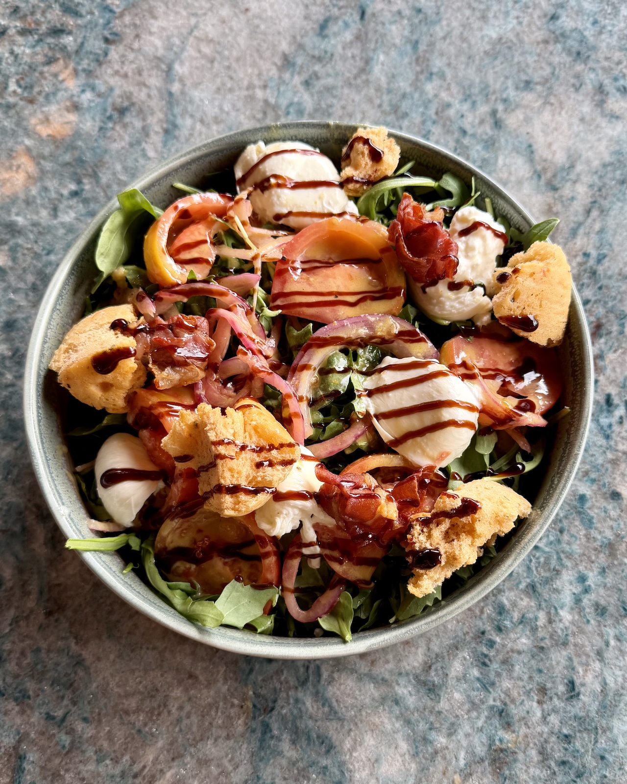 Panzanella Salad at Magic Key Terrace