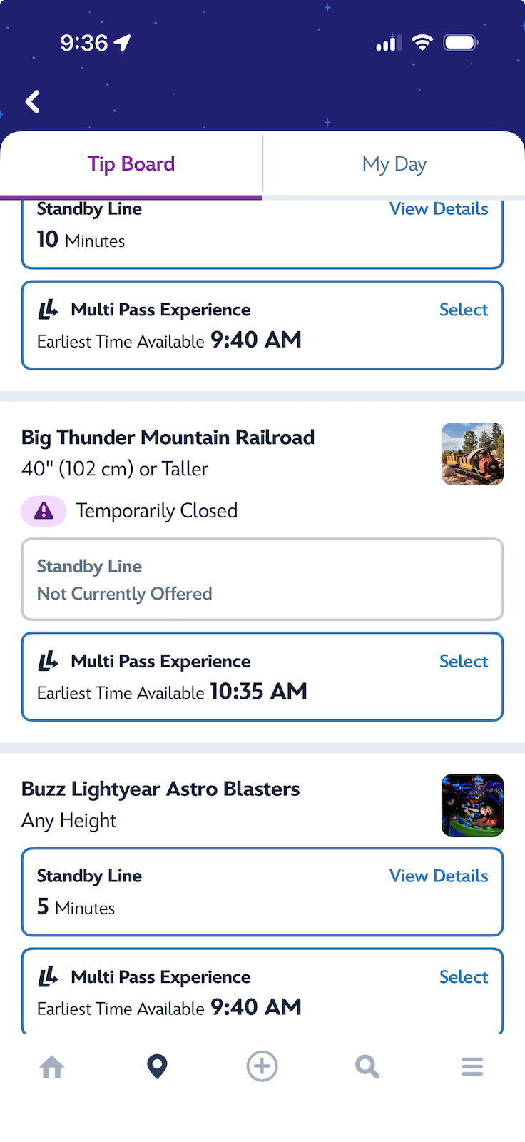 Big Thunder Mountain Railroad Lightning Lane Multi Pass