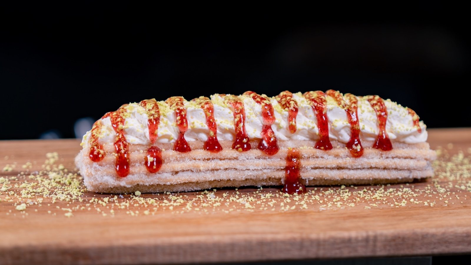 Strawberry Basil Churro at Terran Treats