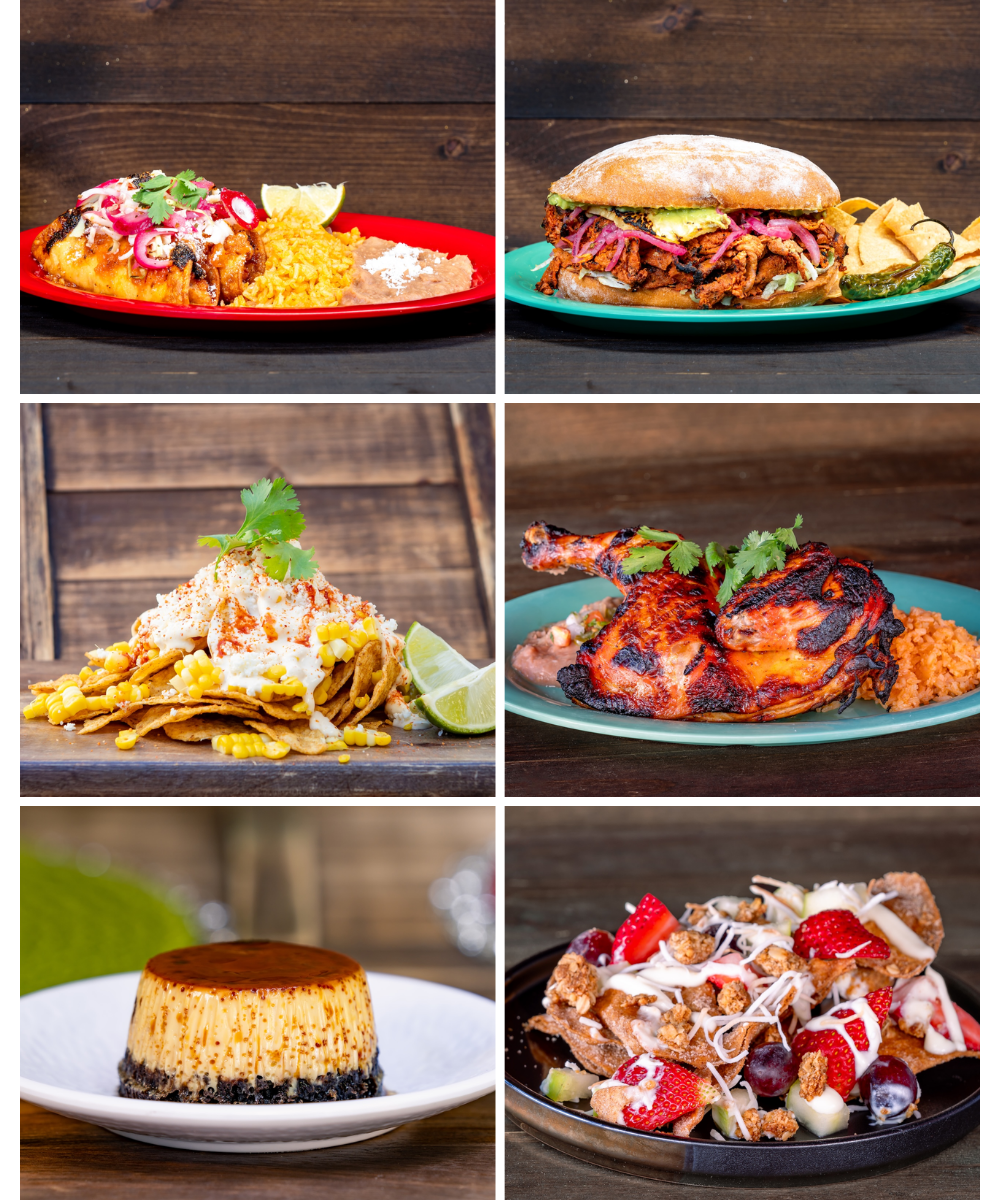 Disney ¡Viva Navidad! Paradise Garden Grill foods