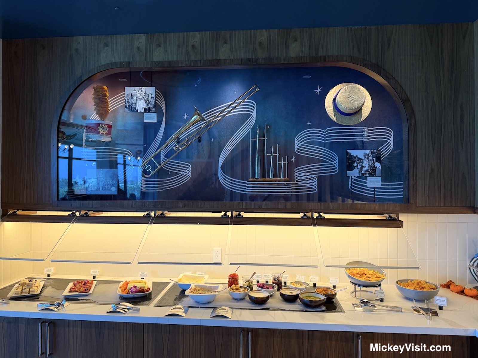 High Key club food and decor