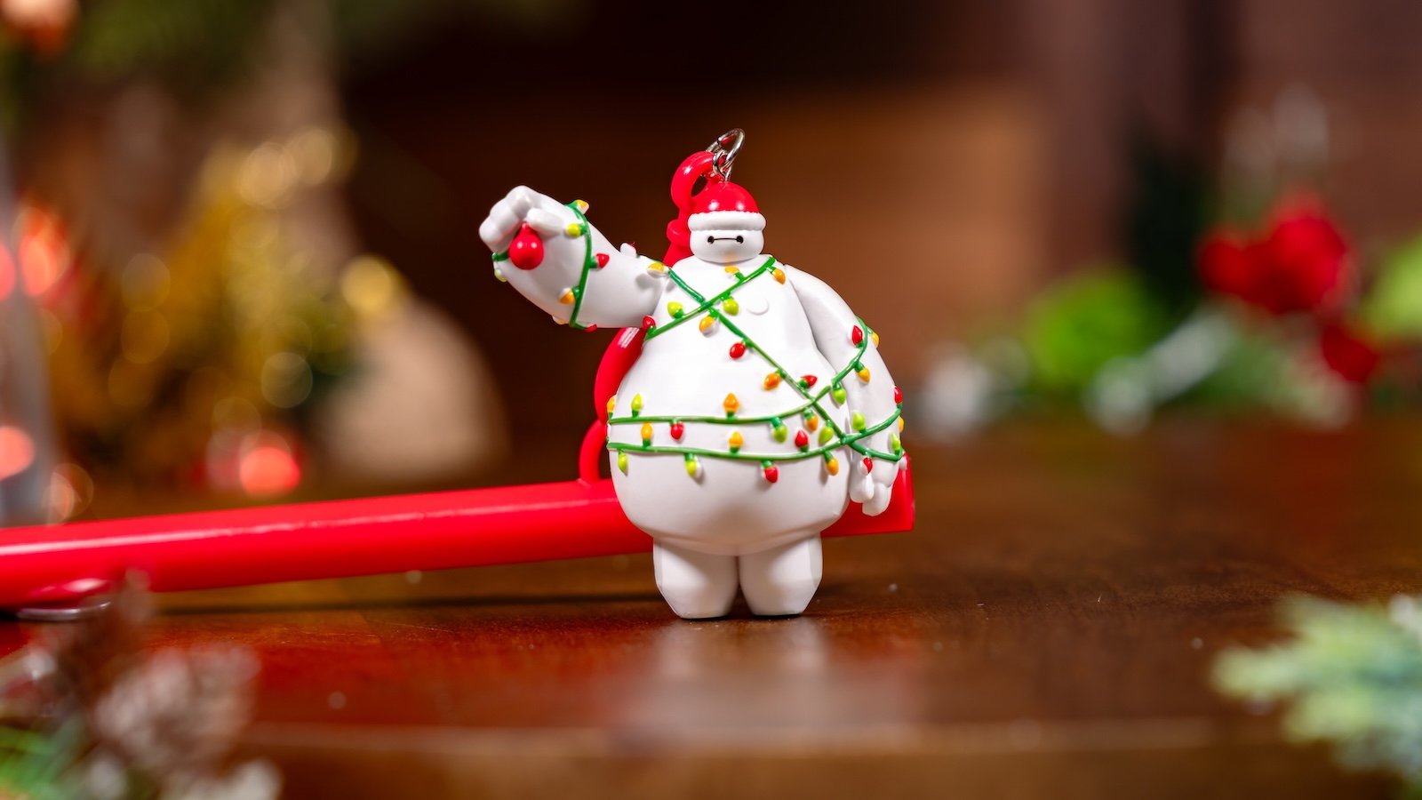 Holiday Baymax Straw Clip