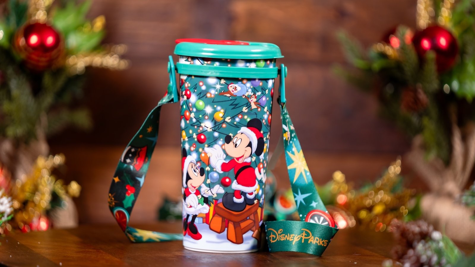 Holiday Travel Mug Disneyland