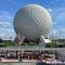 EPCOT spaceship earth exterior