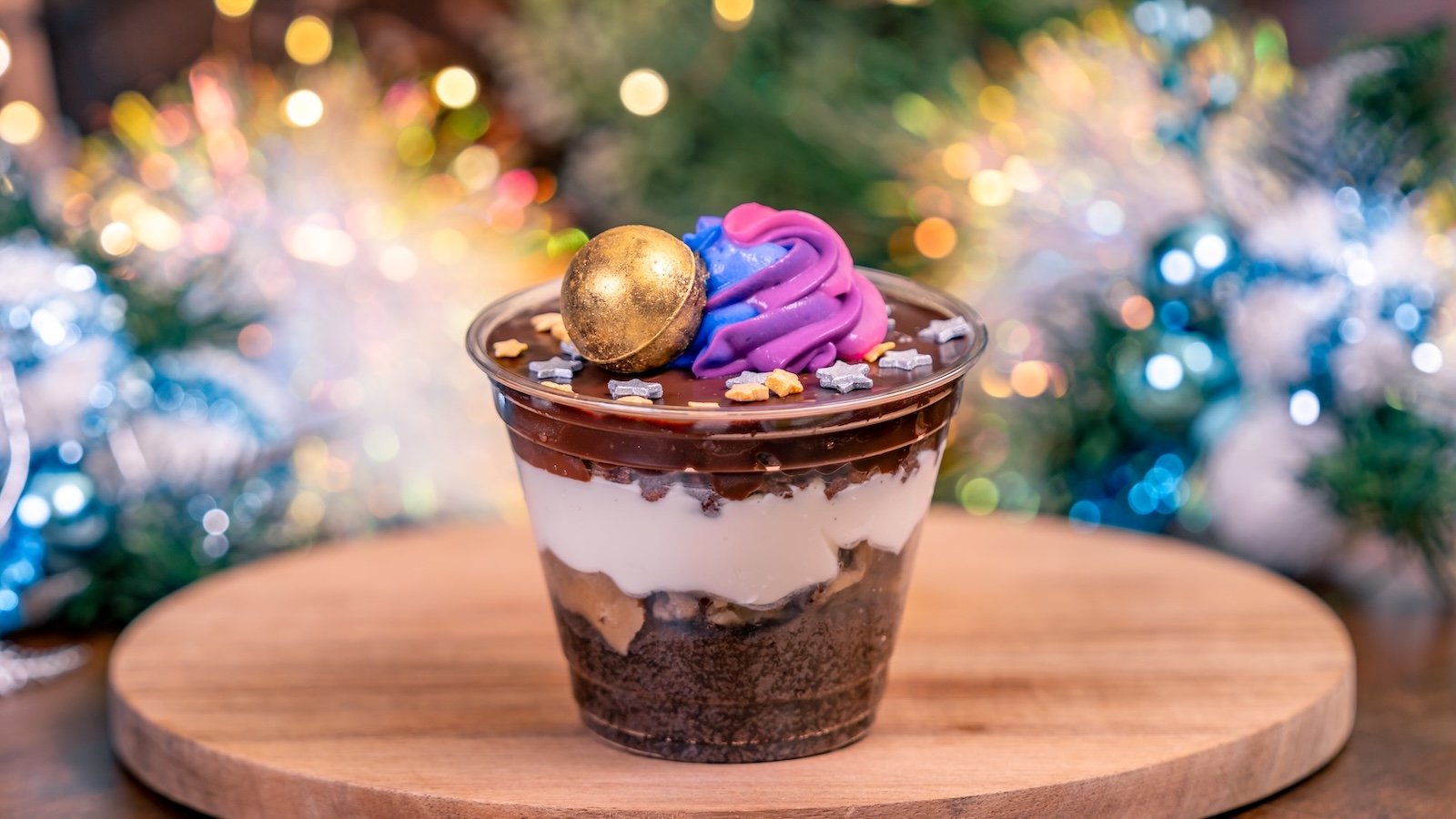 Holiday Parfait Christmas treat Galactic Grill