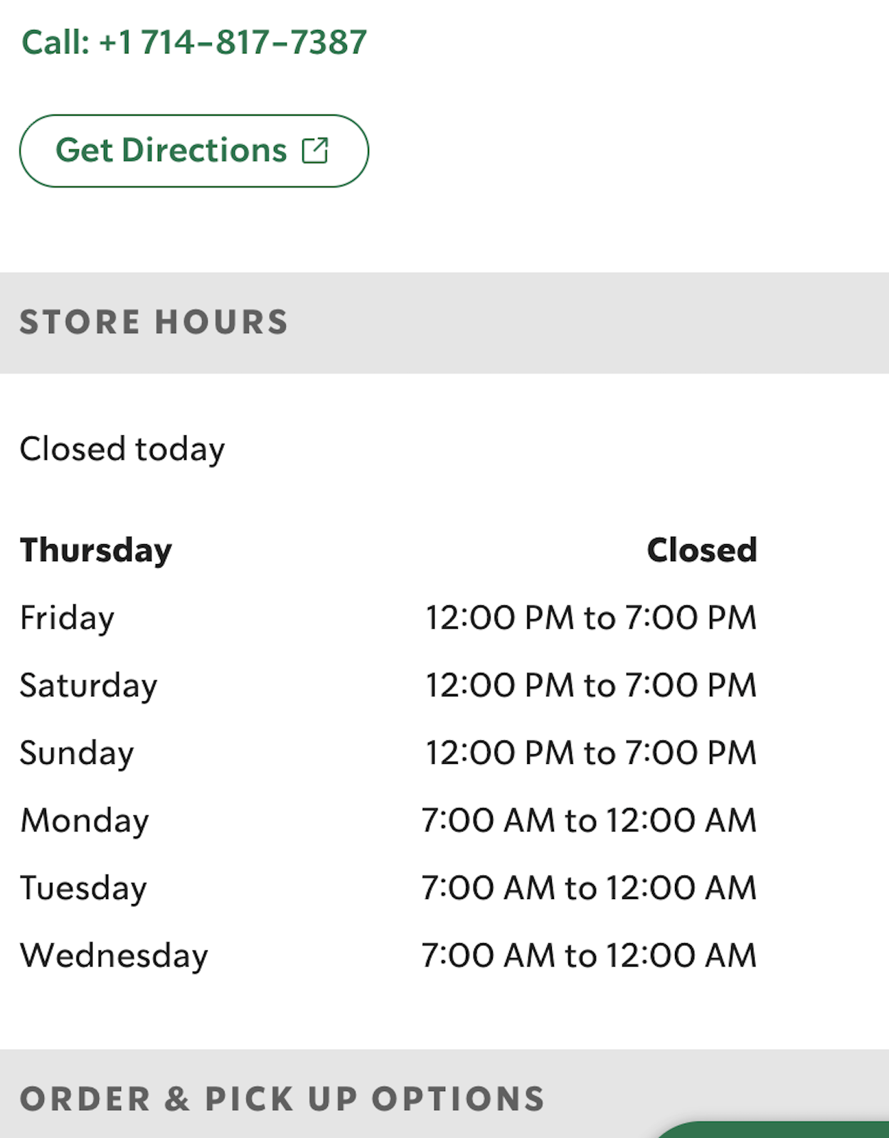 Downtown Disney Starbucks store hours