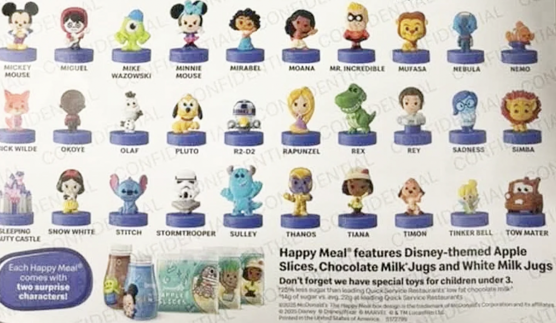 happy meal toys december 2025 list