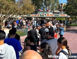 disneyland line gate