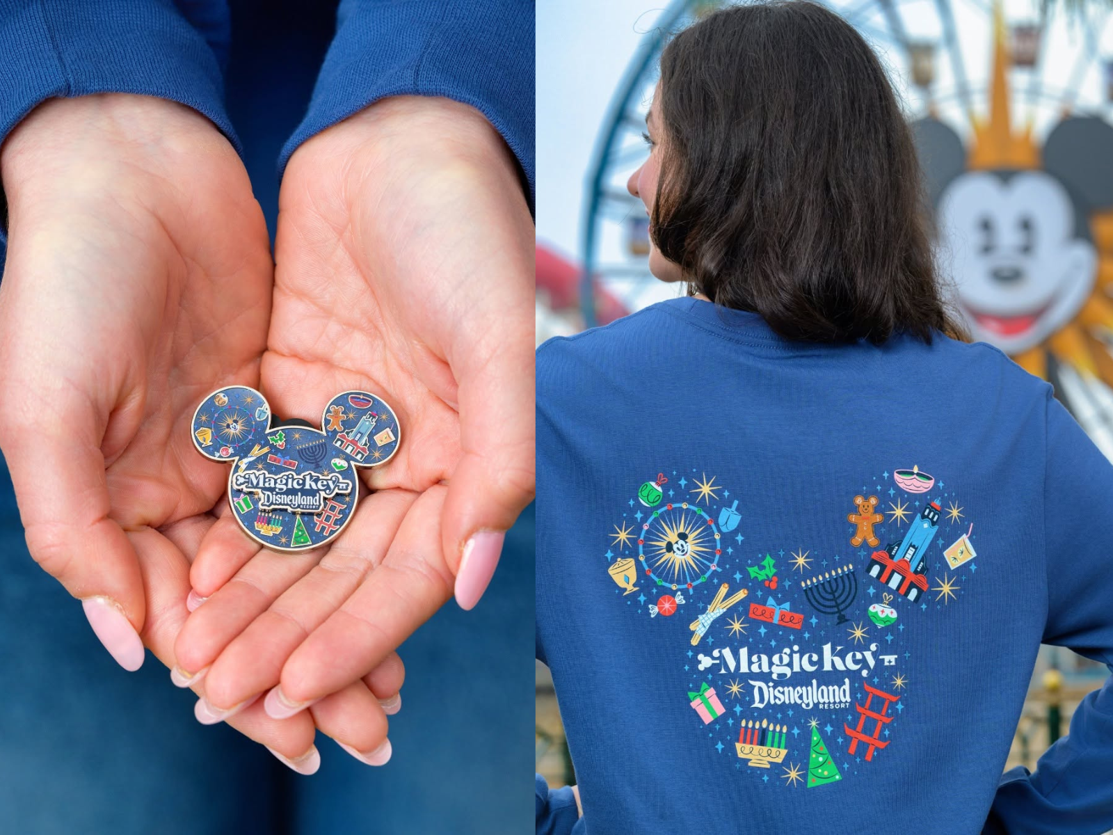 Magic Key holiday spirit jersey and pin