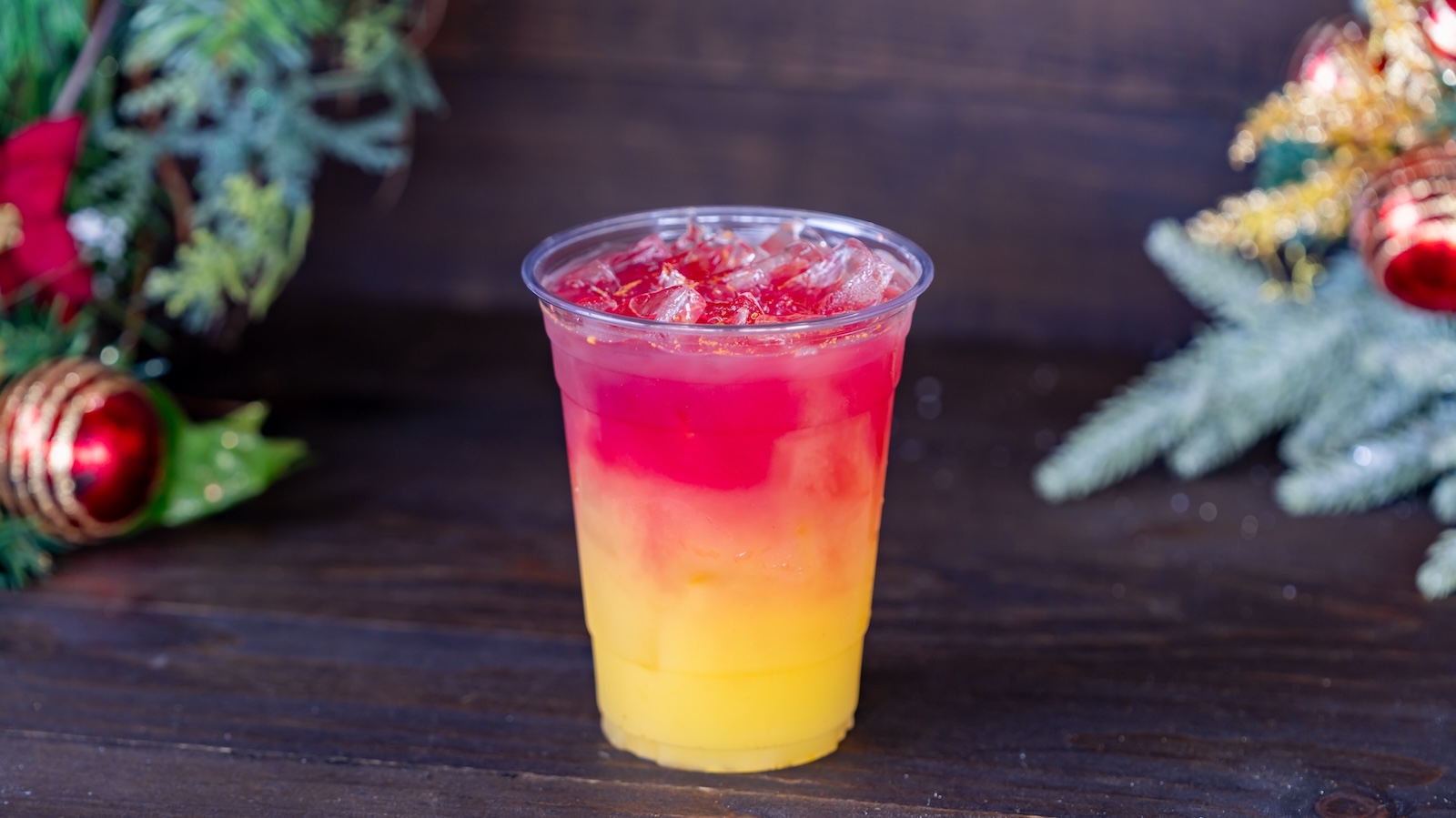 House-made Orange Yuzu & Cranberry Agua Fresca Cocina Cucamonga Mexican Grill