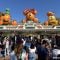 Disneyland Halloween pumpkins entrance gate