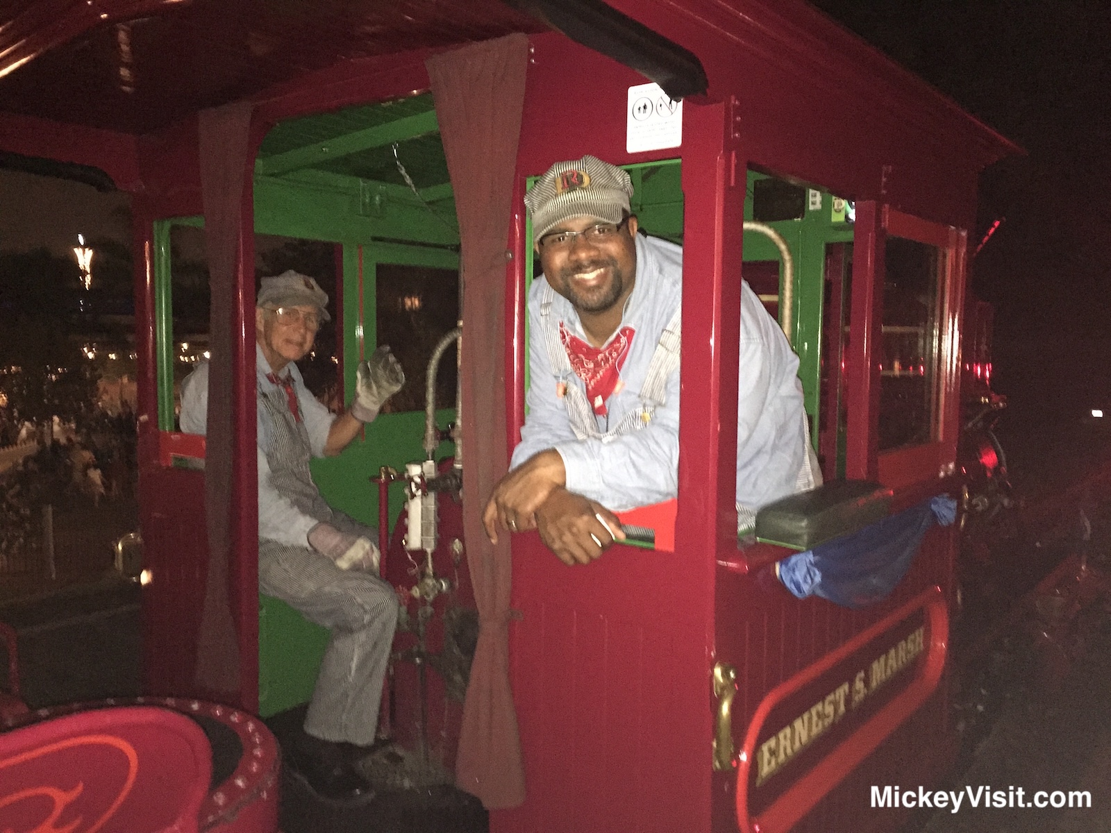 Disneyland Railroad engineers