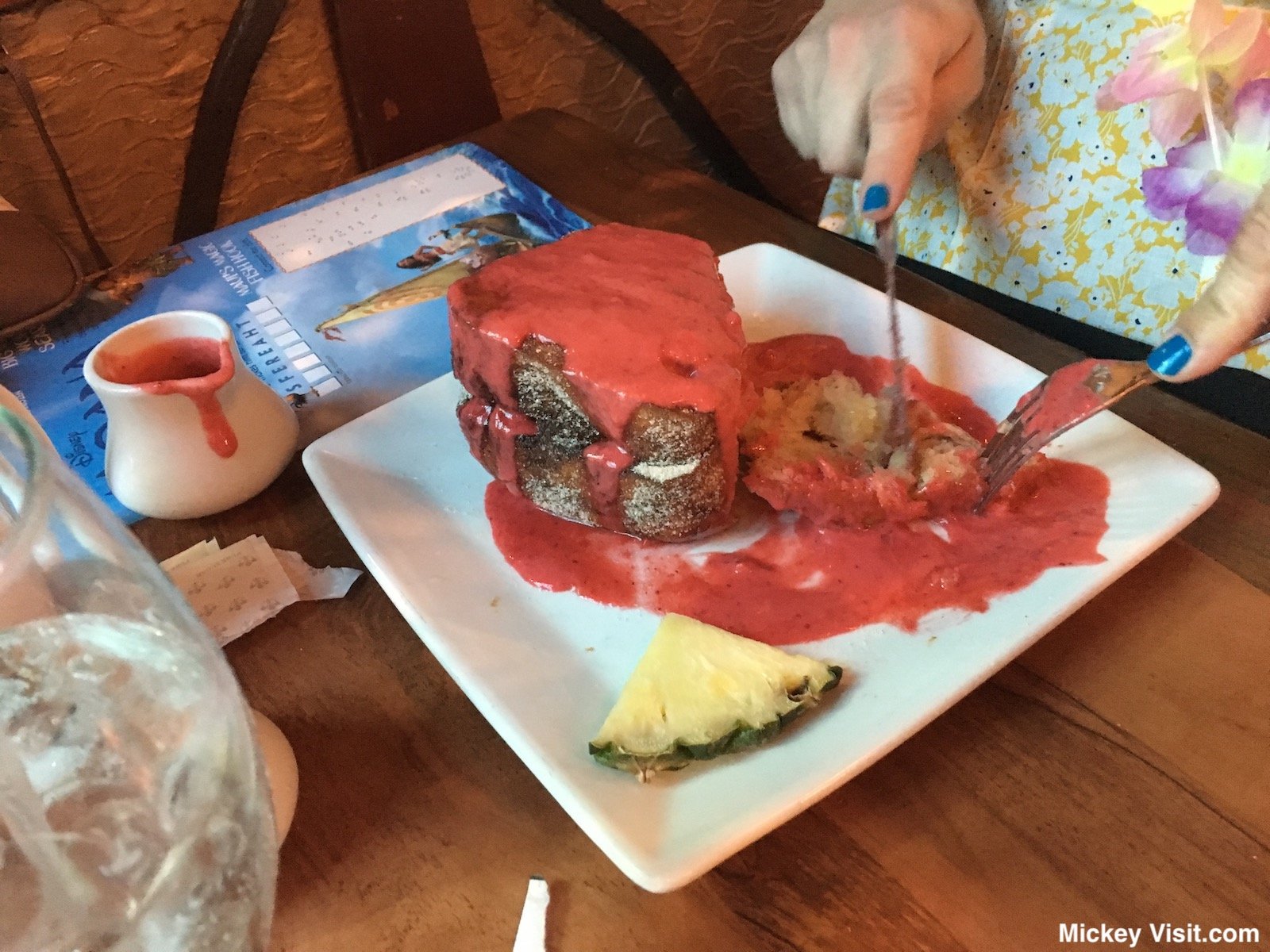 Tonga Toast at Kona Cafe Disney World