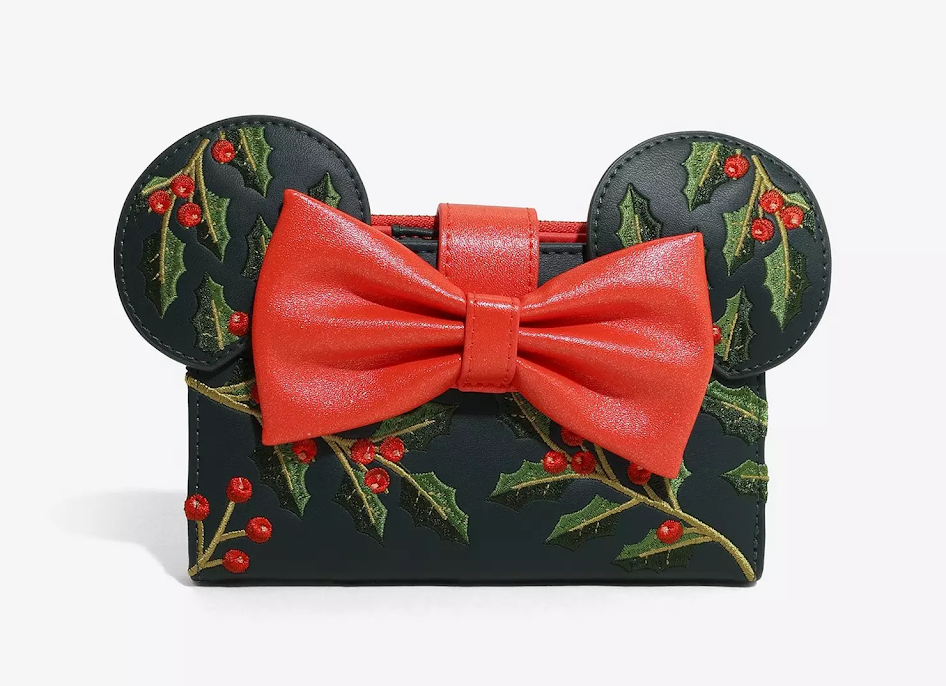 Holly holiday wallet