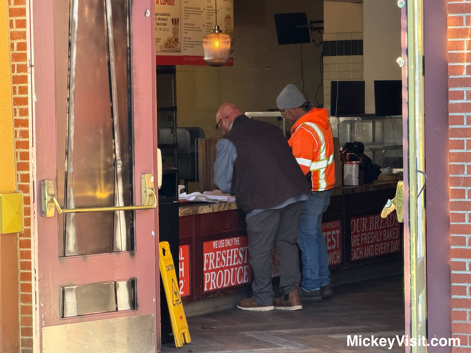 Porto's Bakery construction workers