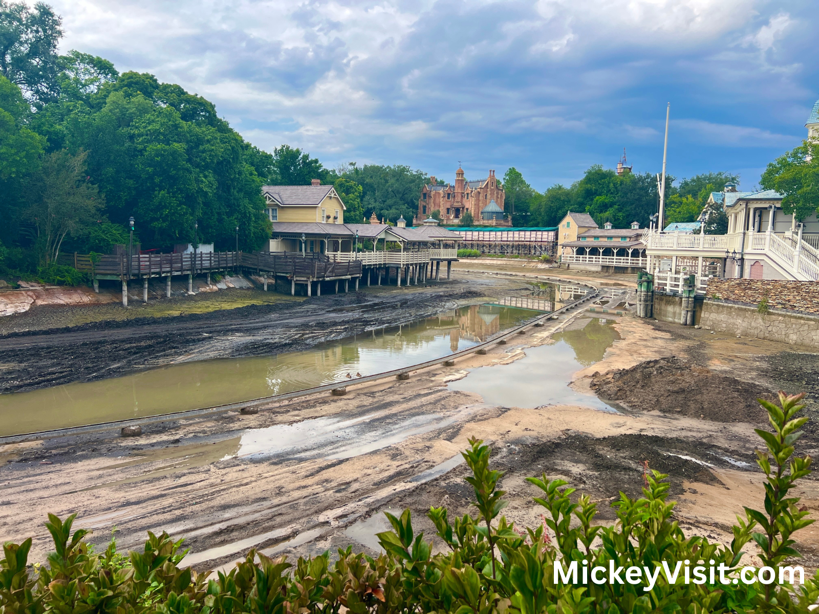 Construction in Disney World