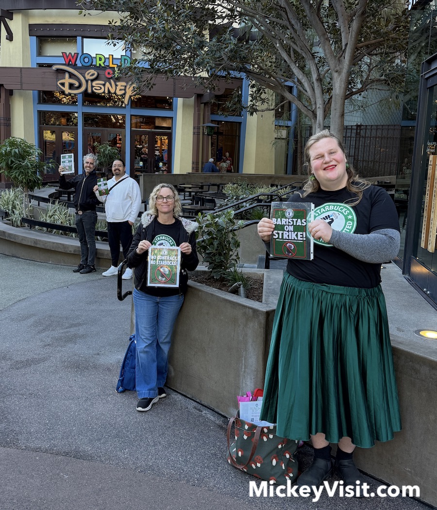 downtown disney on strike