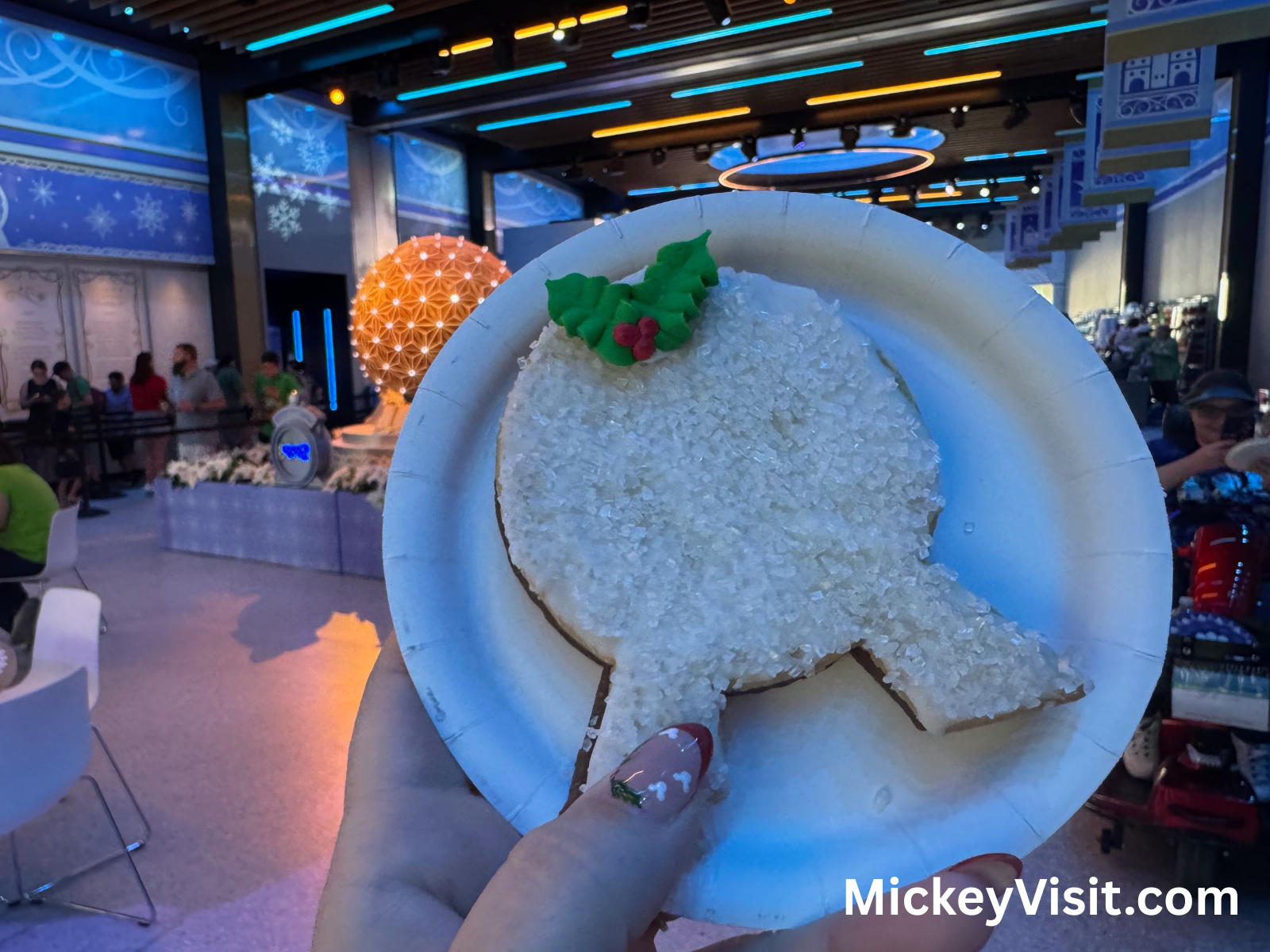 EPCOT Spaceship Earth Cookie