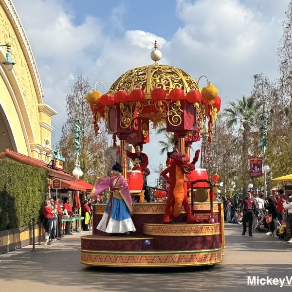 Disney California Adventure Lunar New Year procession