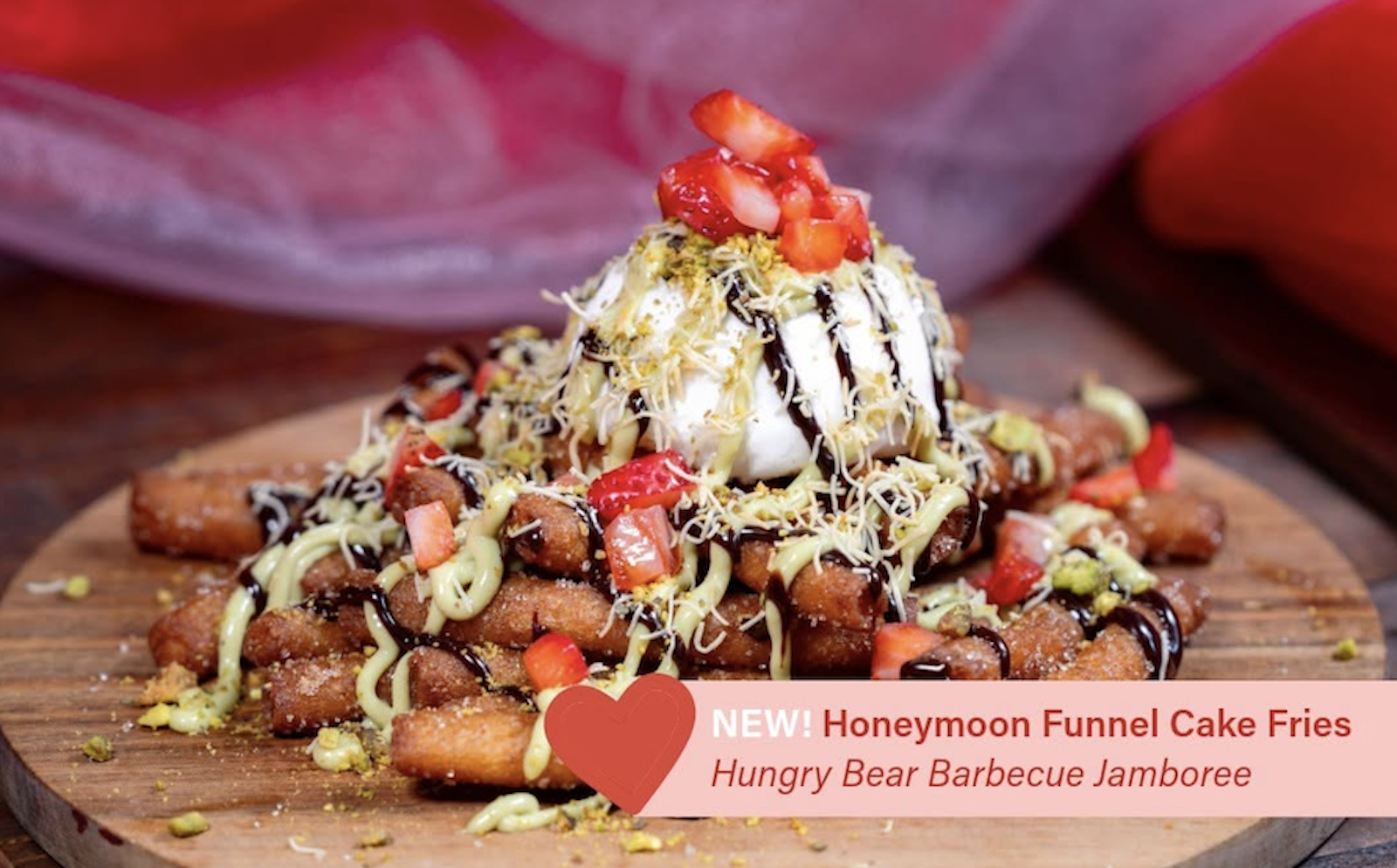 Honeymoon Funnel Cake Fries