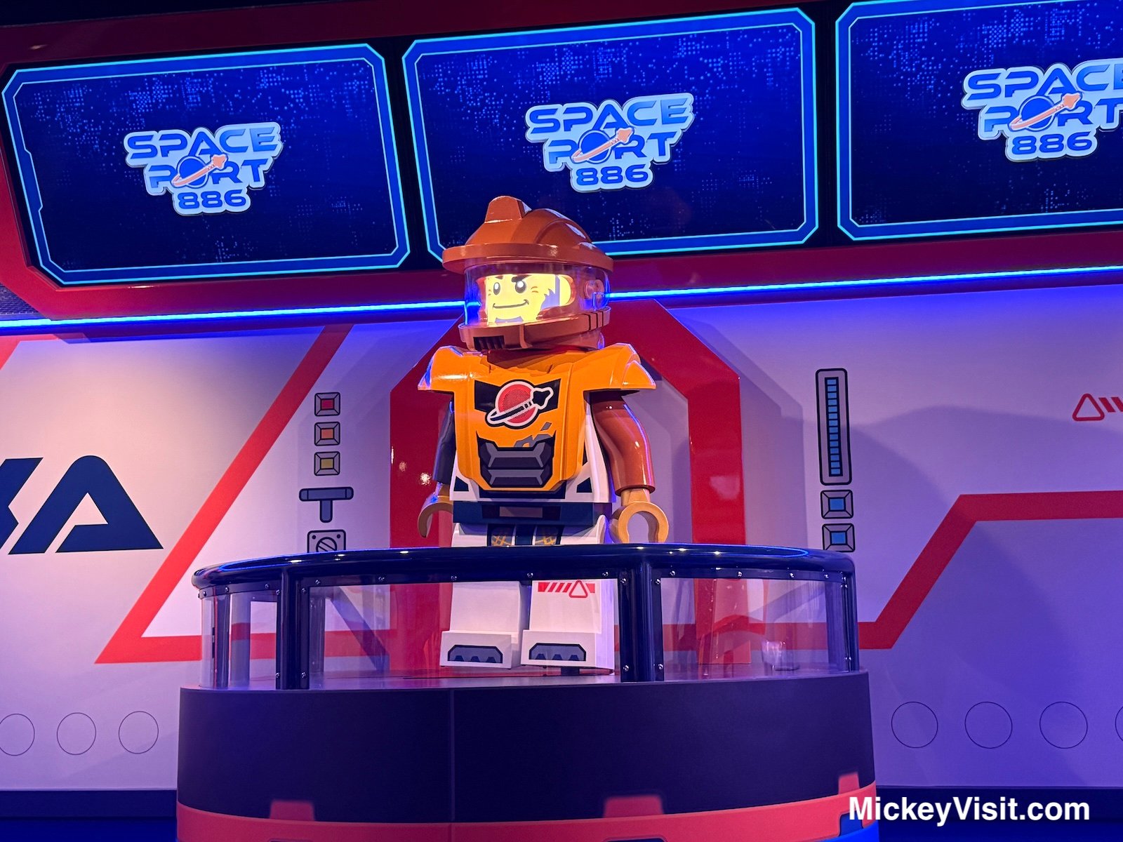 Biff Dipper animatronic LEGOLAND California Galacticoaster