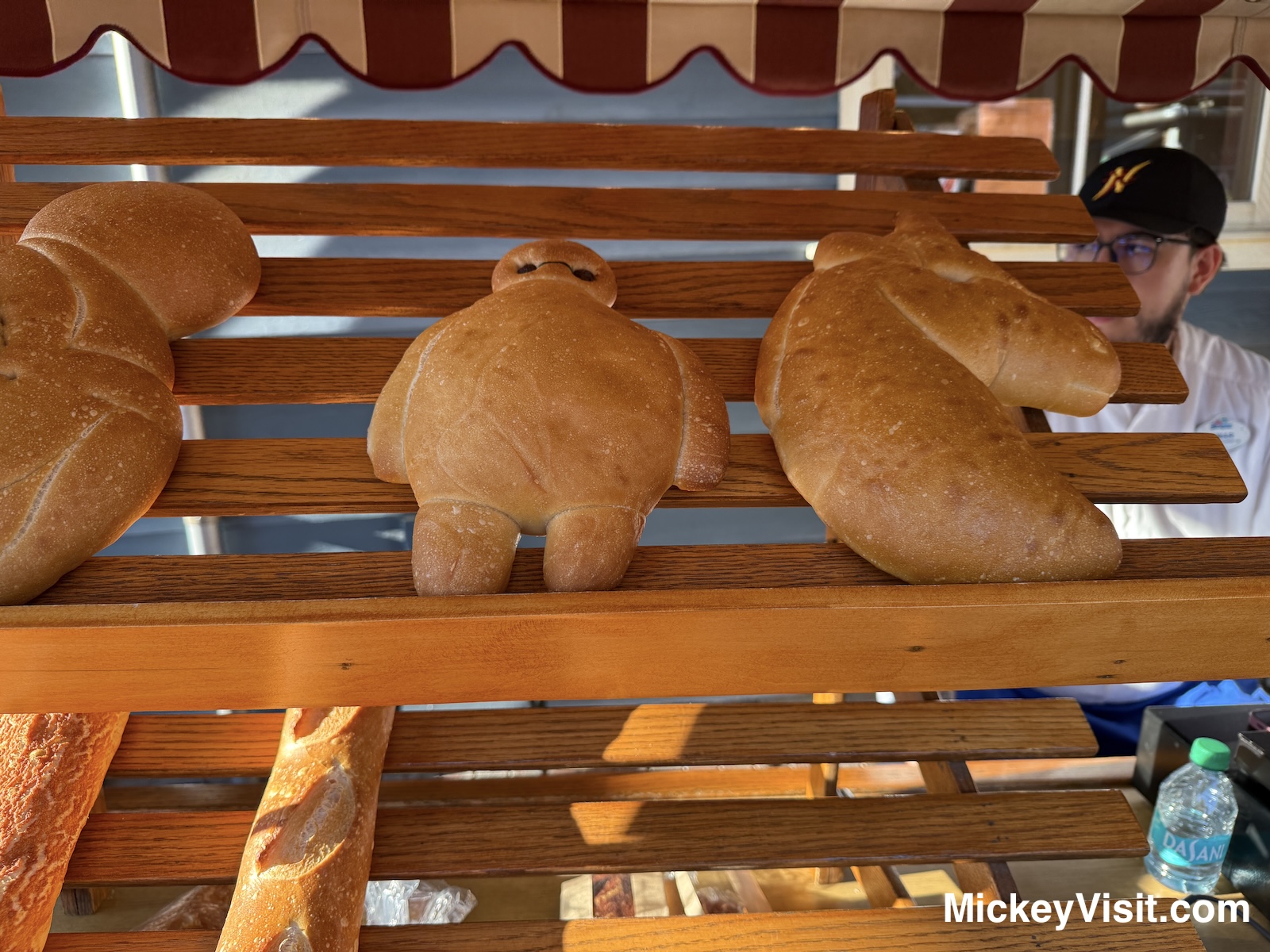 shaped loaves at San Fransokyo Square