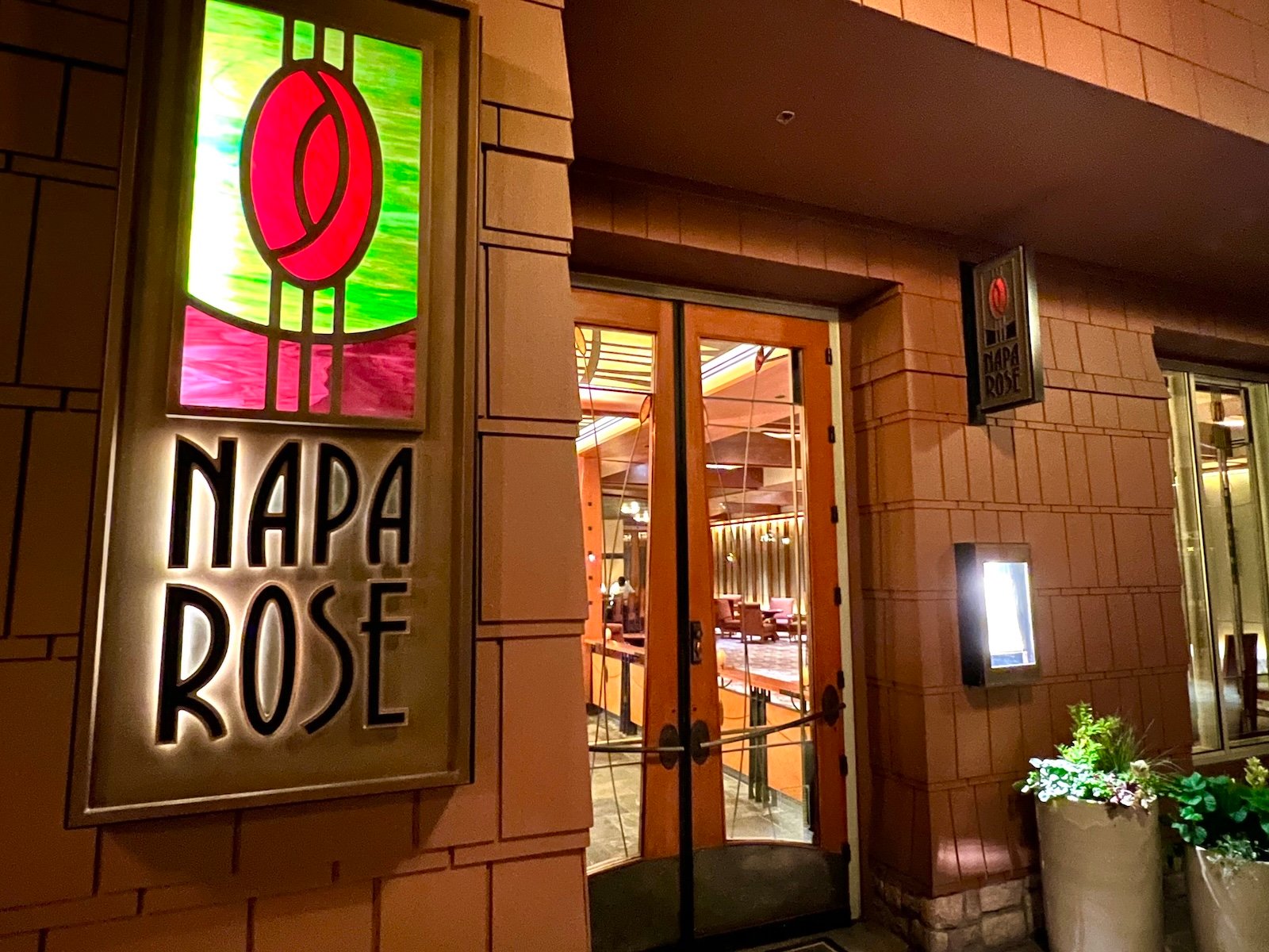 Napa Rose Grand Californiana sign