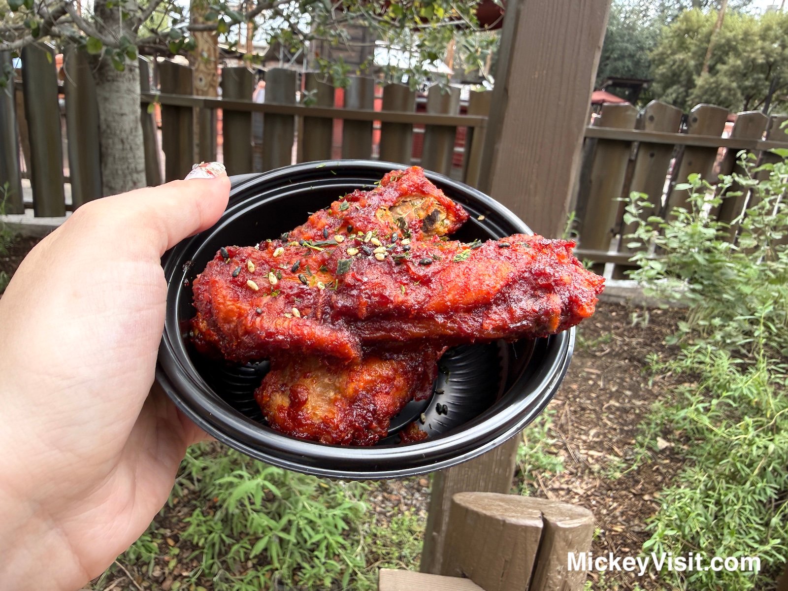 Spicy Chicken Wings Disneyland Lunar New Year