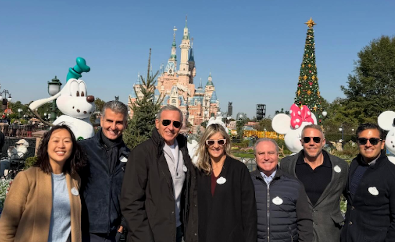 disney executives in shanghai disney