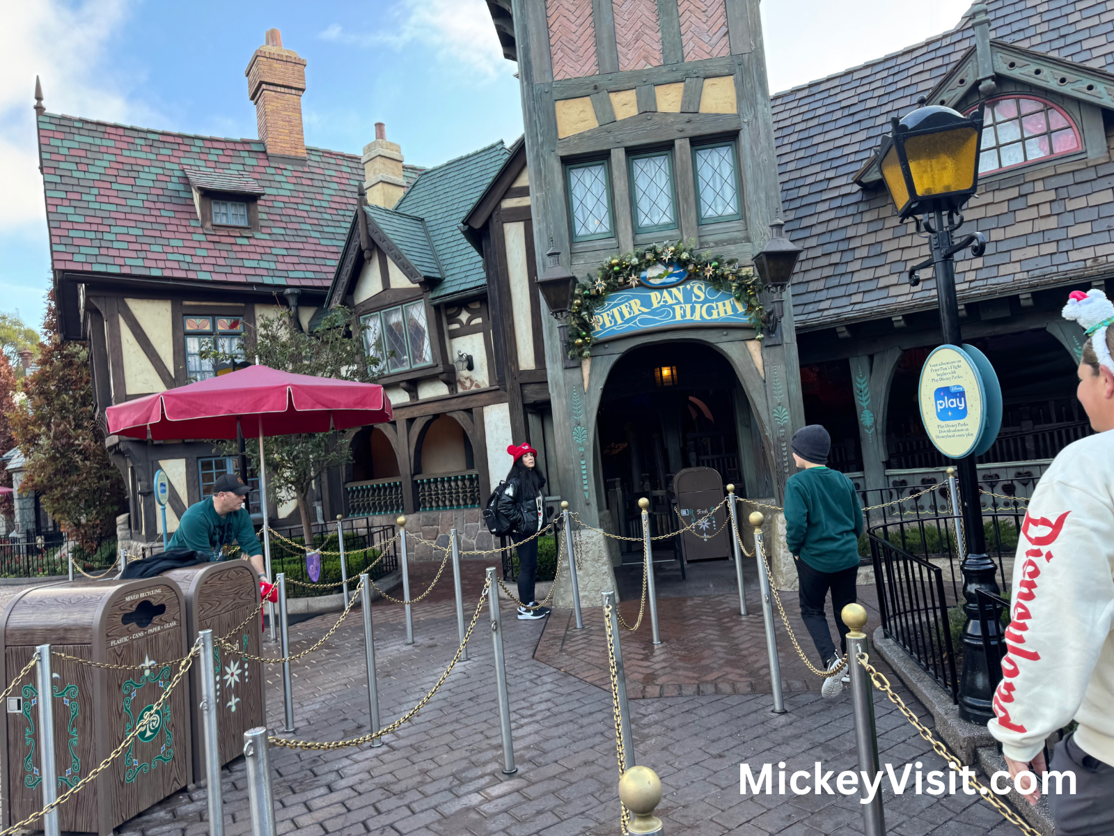 disneyland peter pan's flight