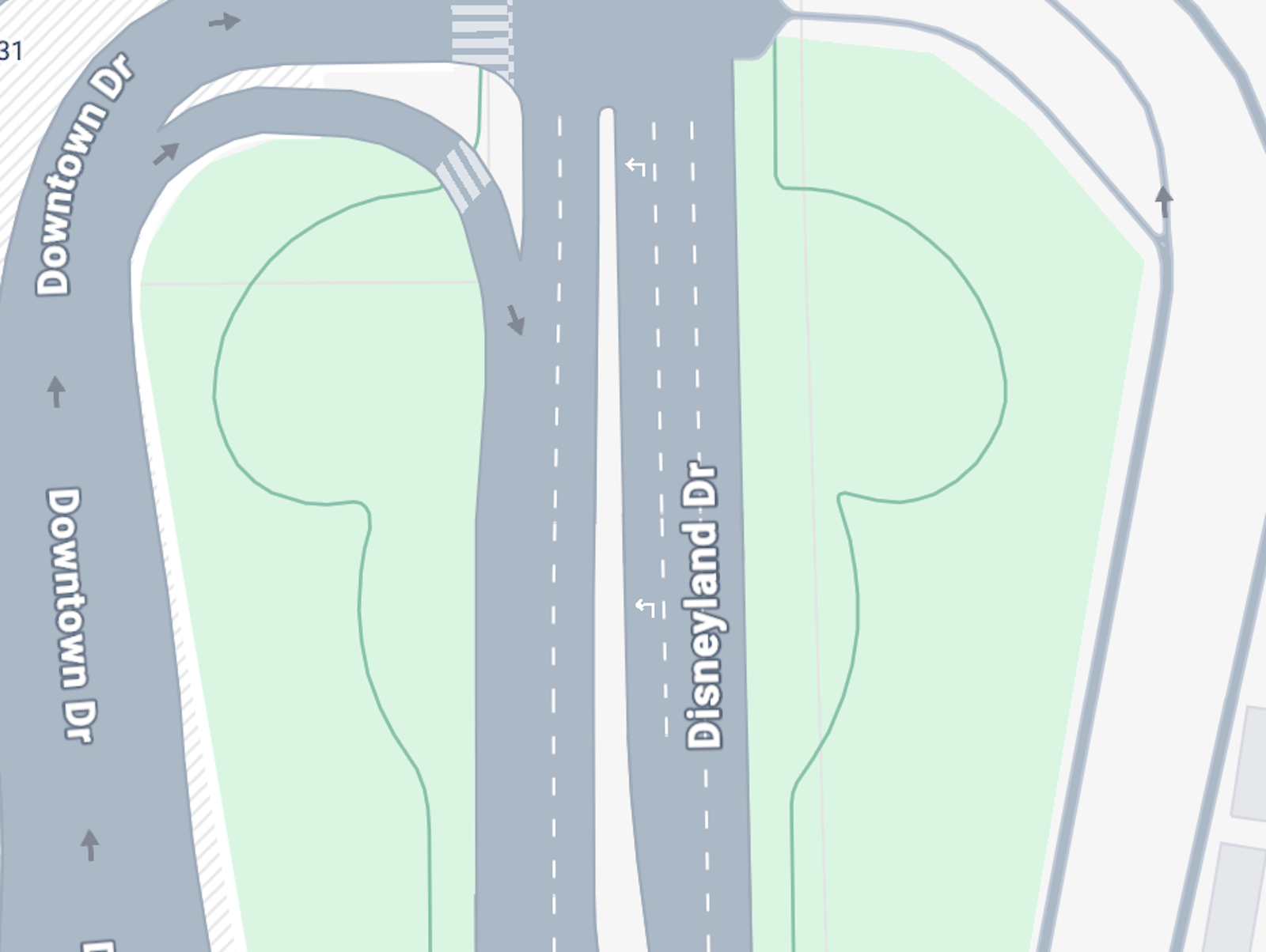 hidden Mickey next to Pixar Place Hotel