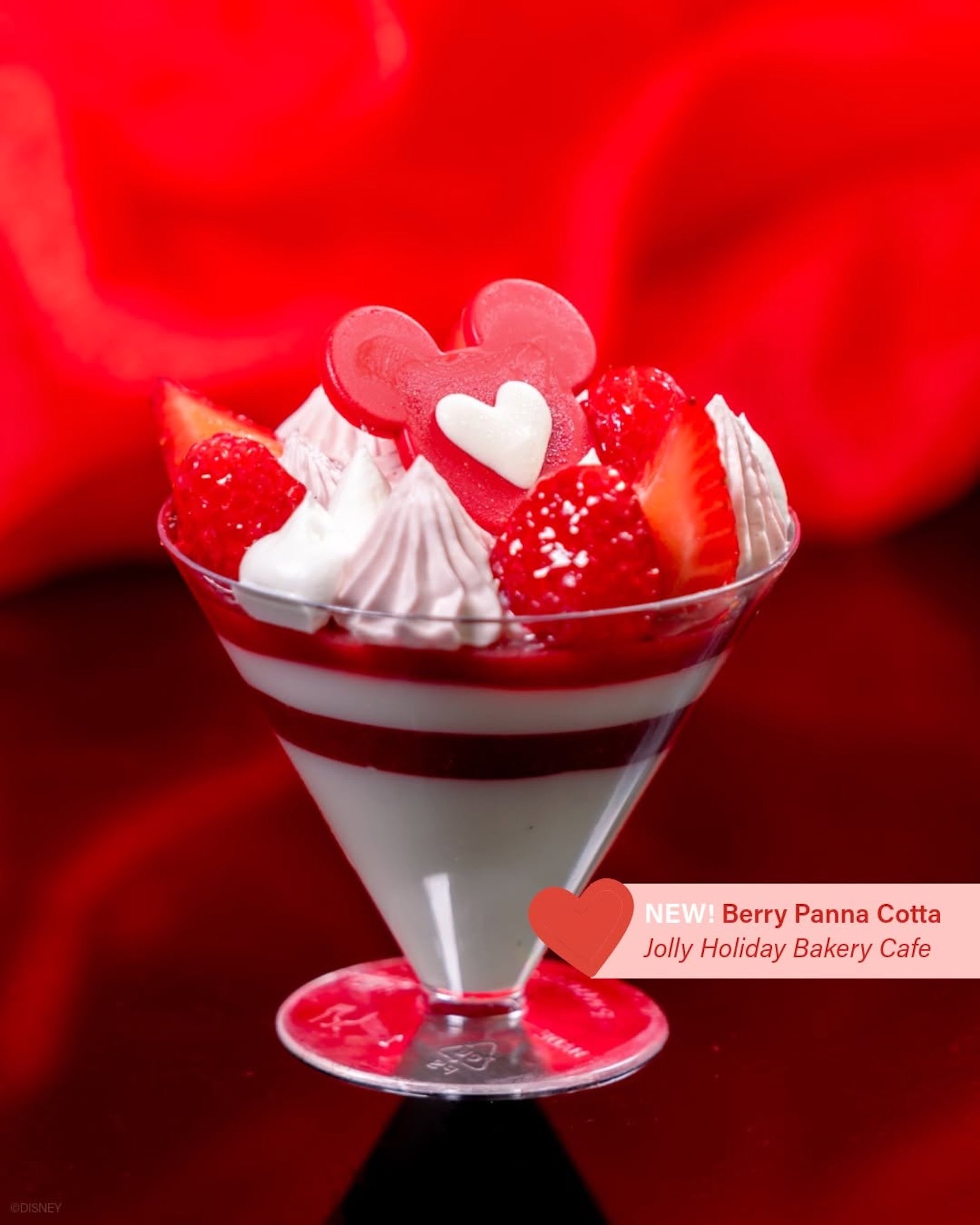 Berry Panna Cotta Jolly Holiday