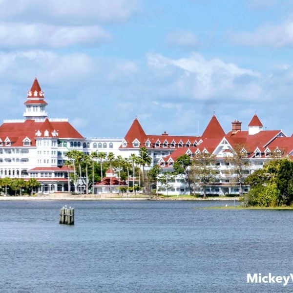 Disney's Grand Floridian beach and lake