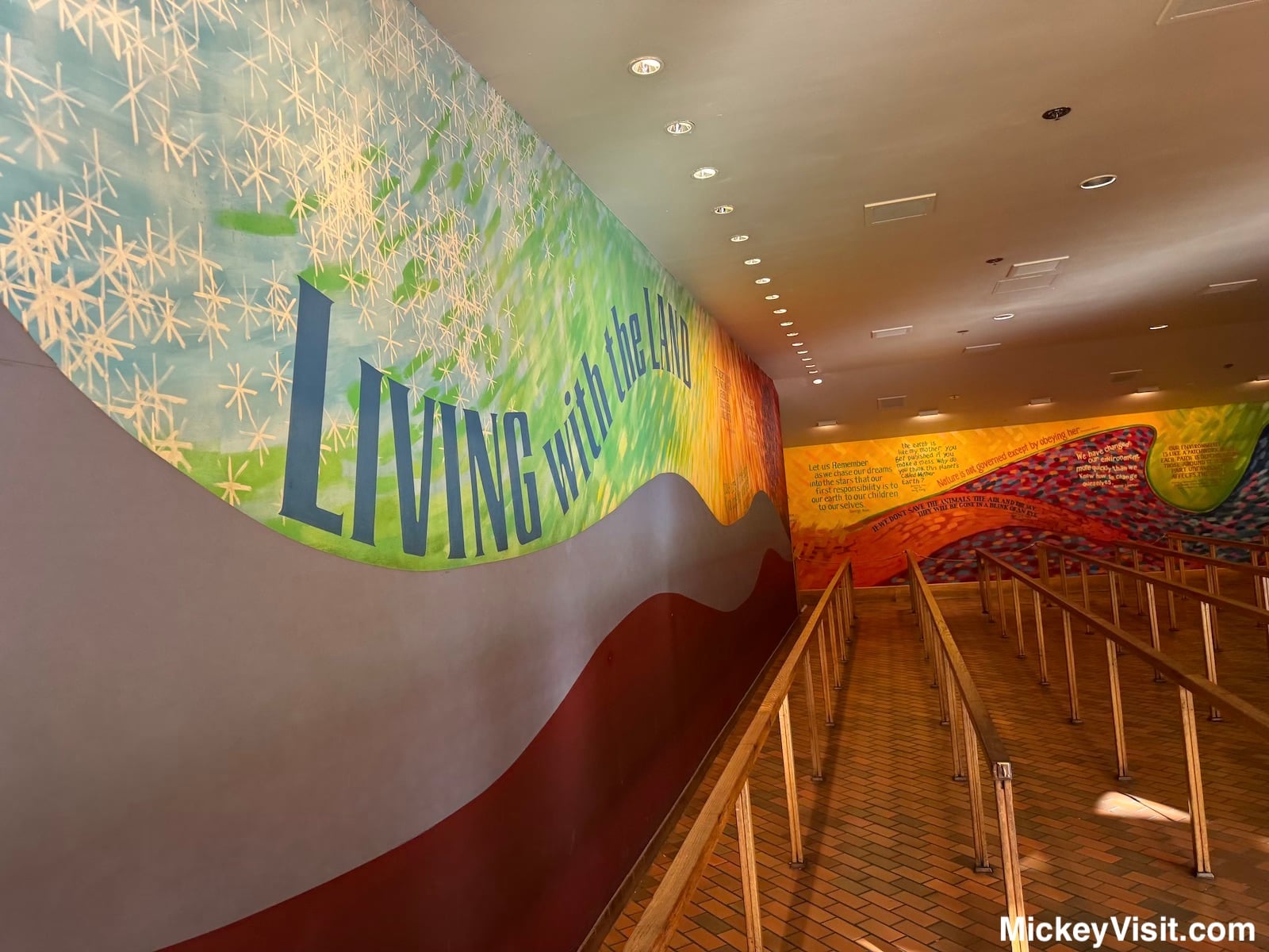 Living With the Land queue EPCOT