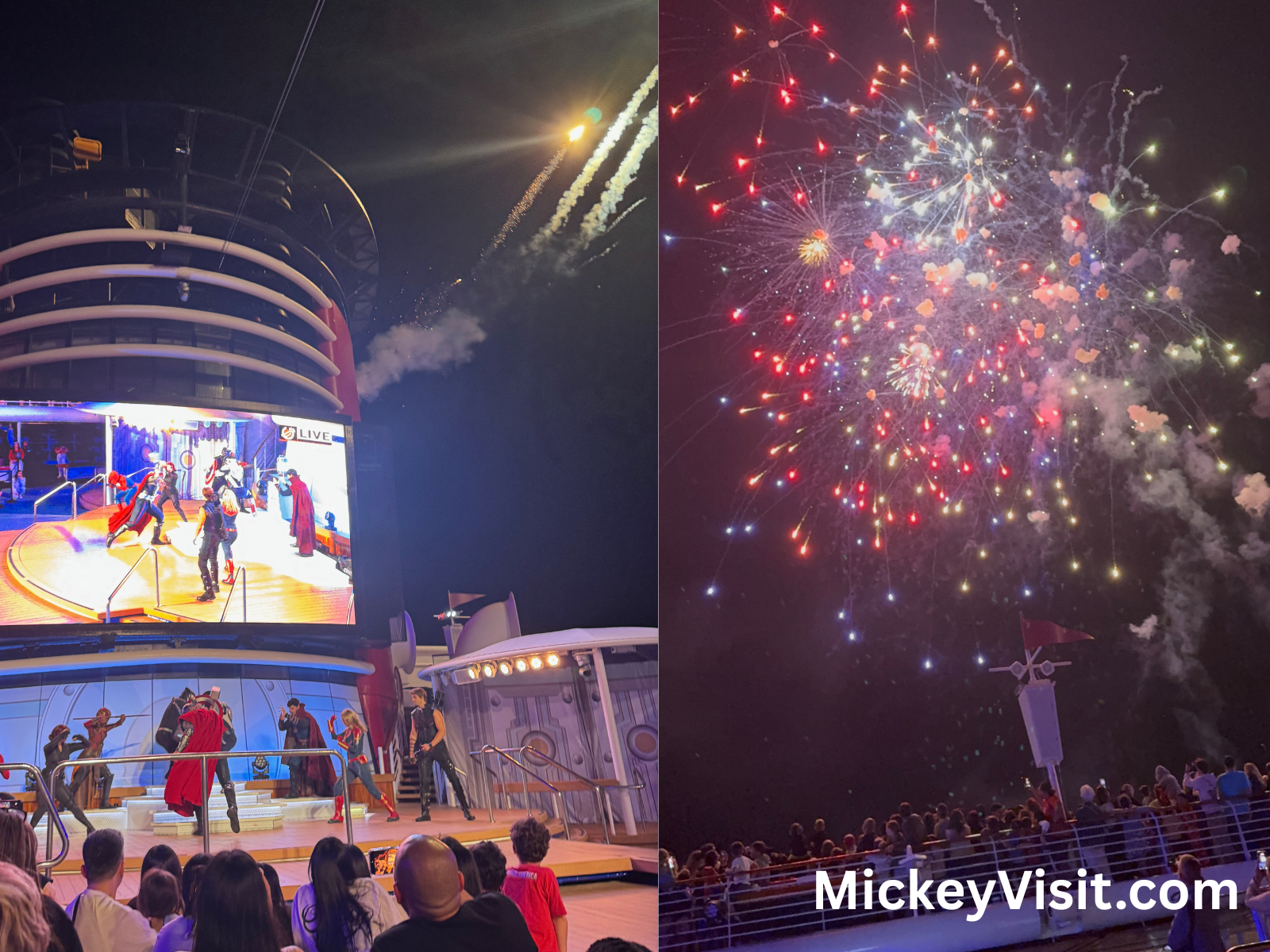 Marvel Deck Show Fireworks