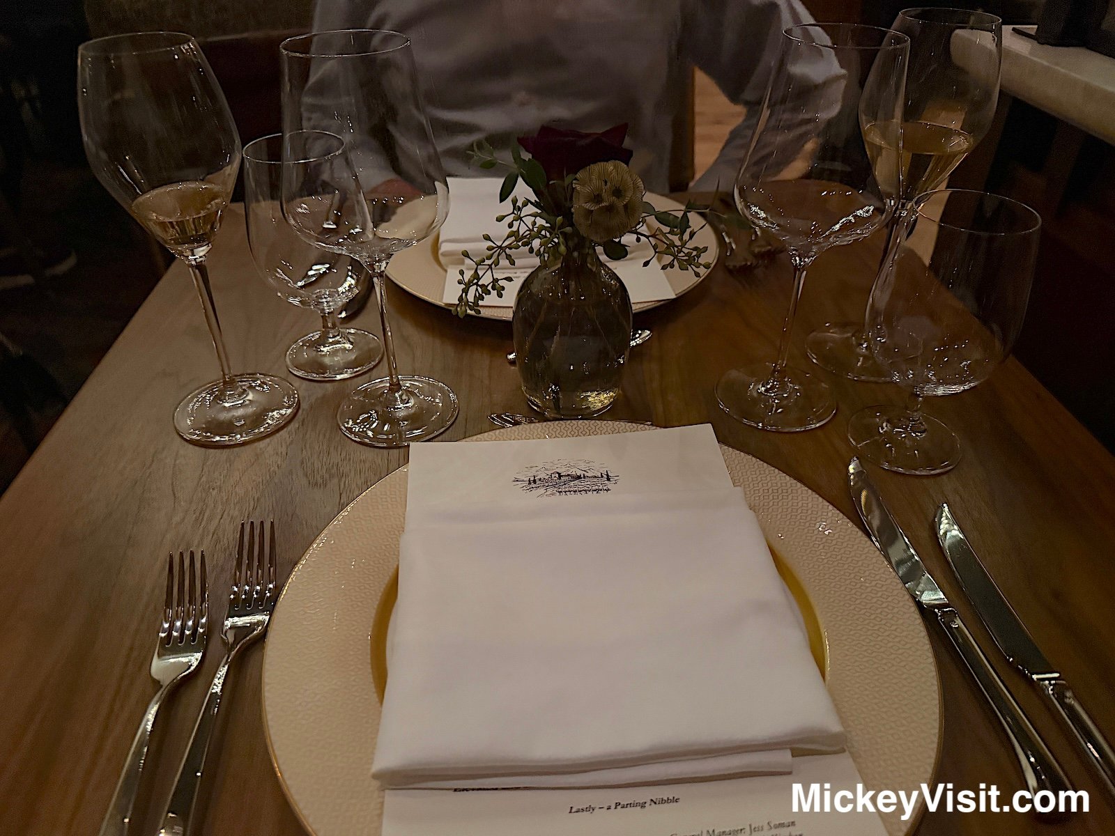 Napa Rose place setting