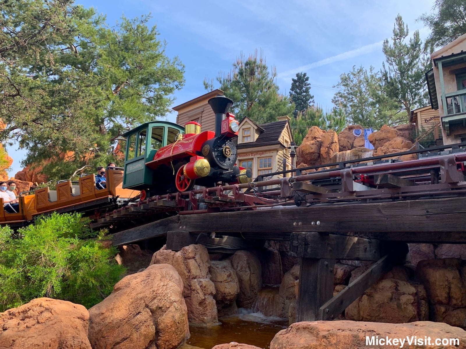 Big Thunder Mountain Railroad Disneyland