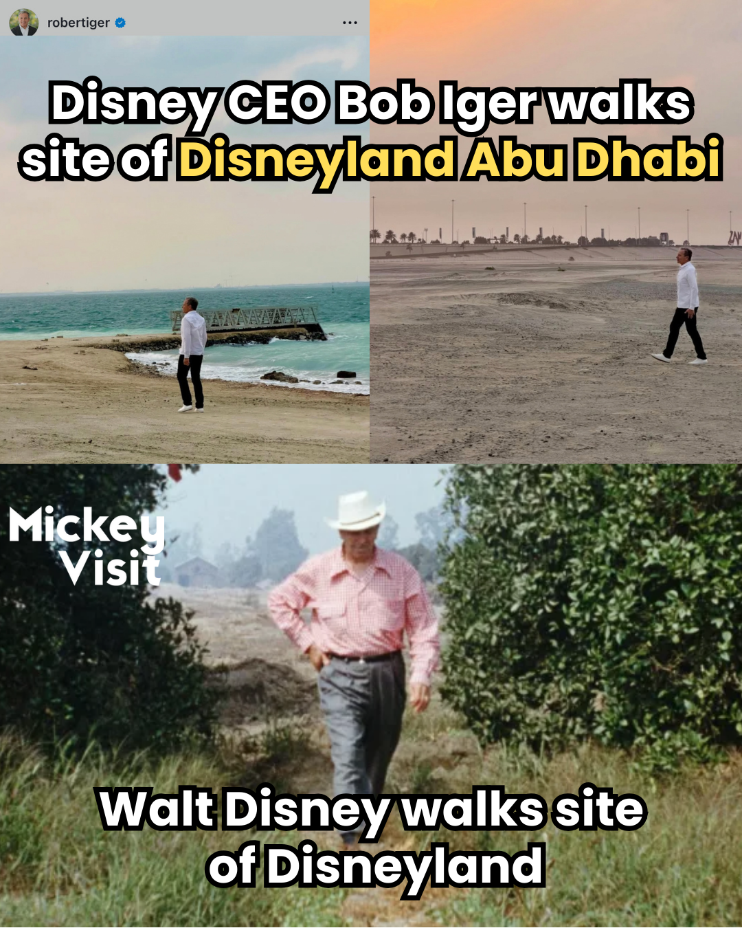 disney ceo bob iger and walt disney