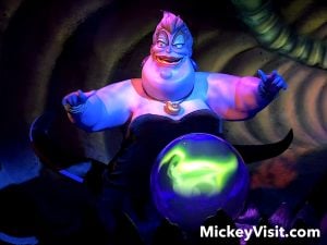 little mermaid ride at disney