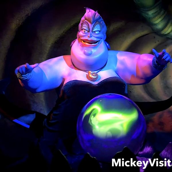 little mermaid ride at disney