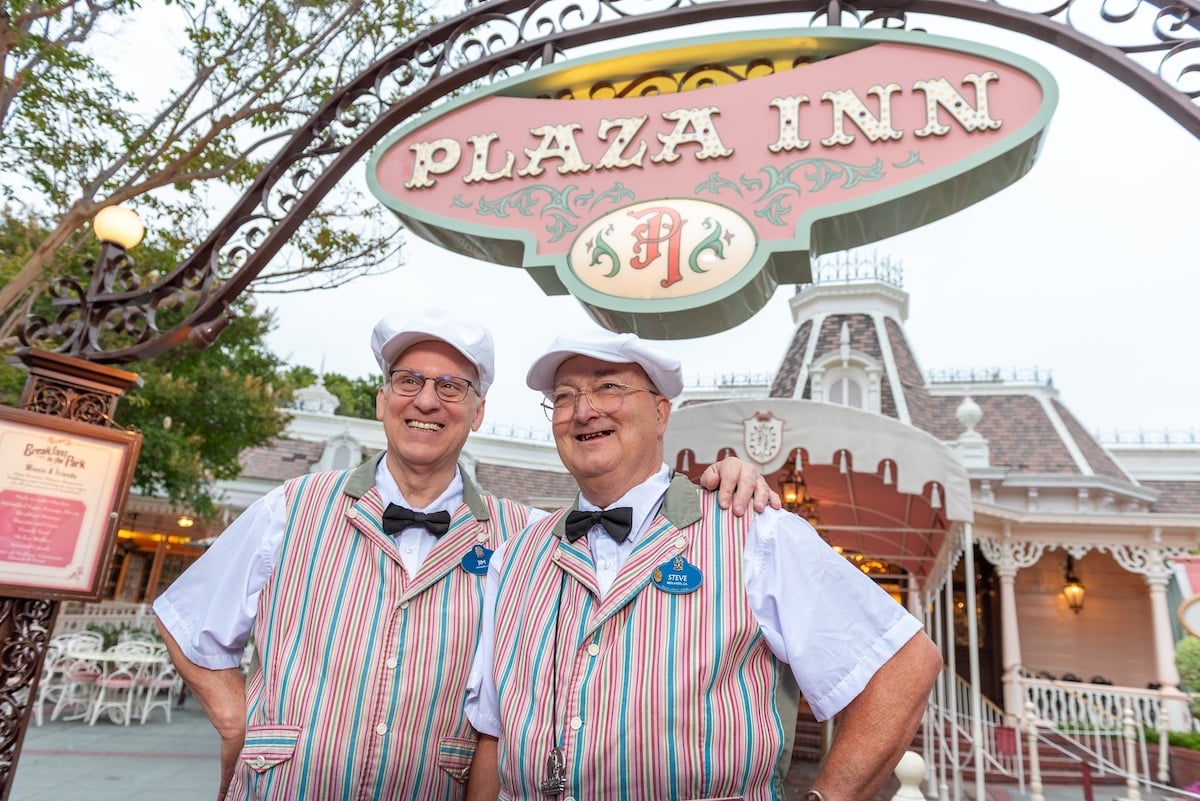 disney cast members at plaza inn