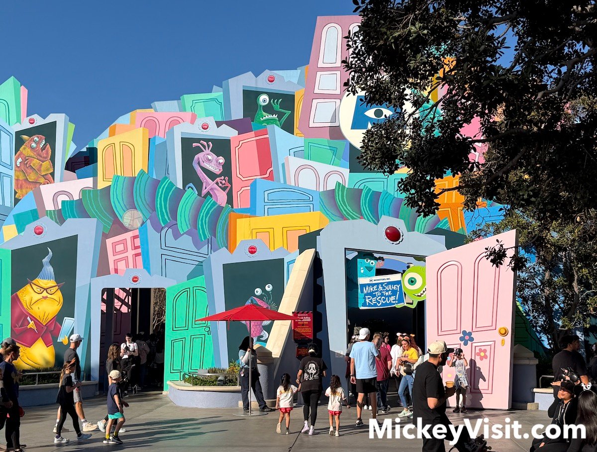 monsters inc ride disney california adventure