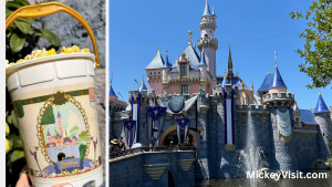 Castle and popcorn bucket