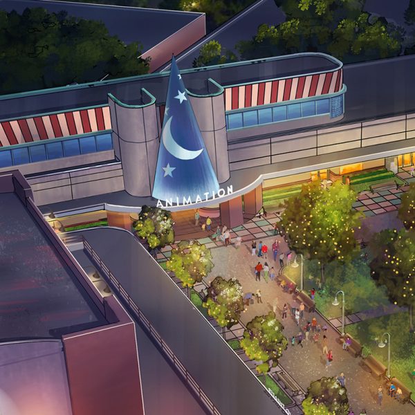 disney world addition animation courtyard