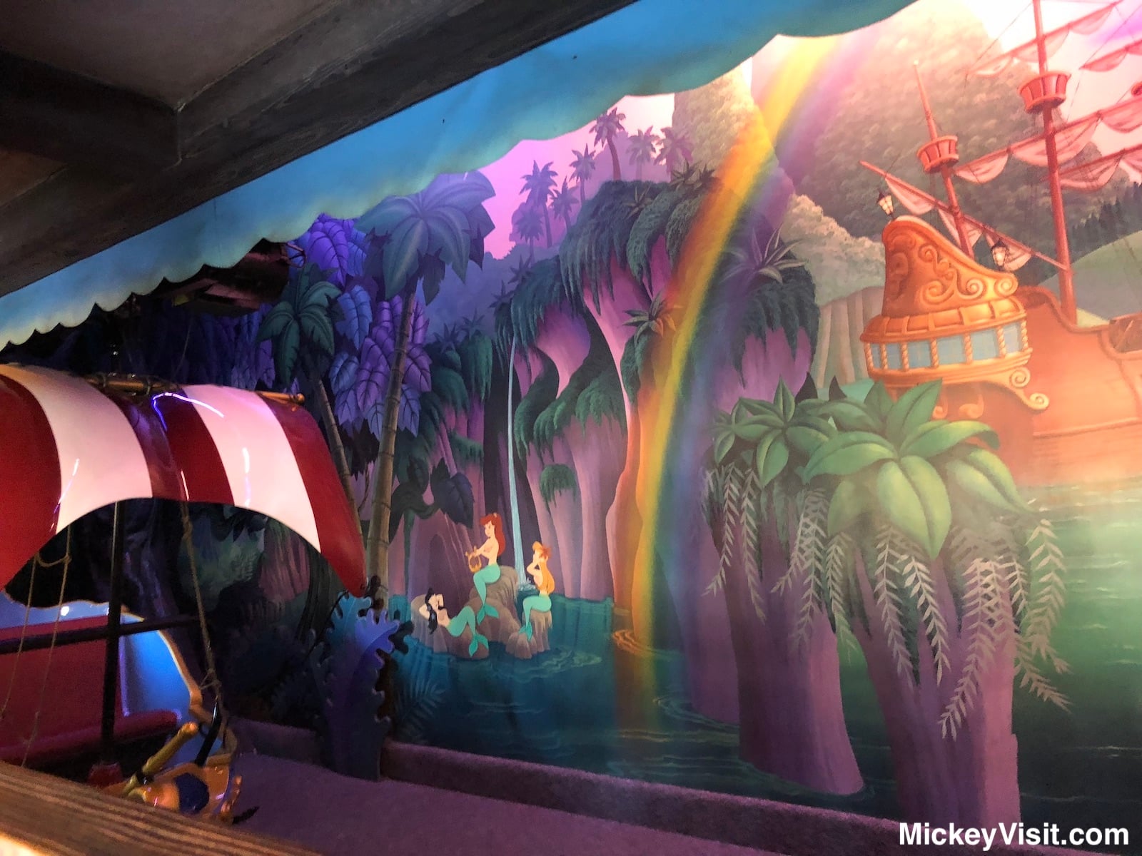 Disneyland Peter Pan's Flight boarding