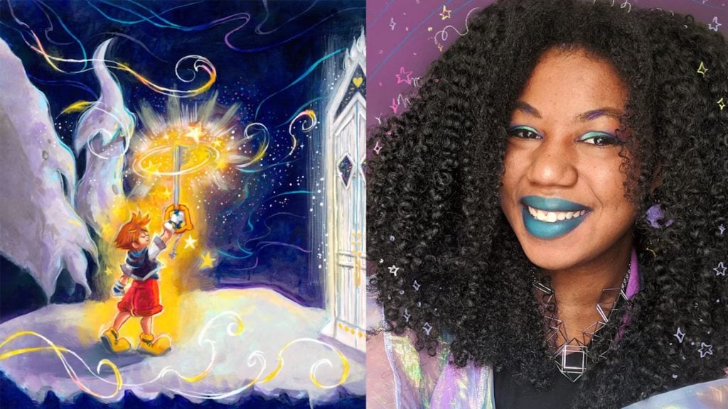 Yesenia Moises, one of the featured artists at the EPCOT International Festival of the Arts during Black History Month